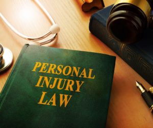 Personal injury law book.